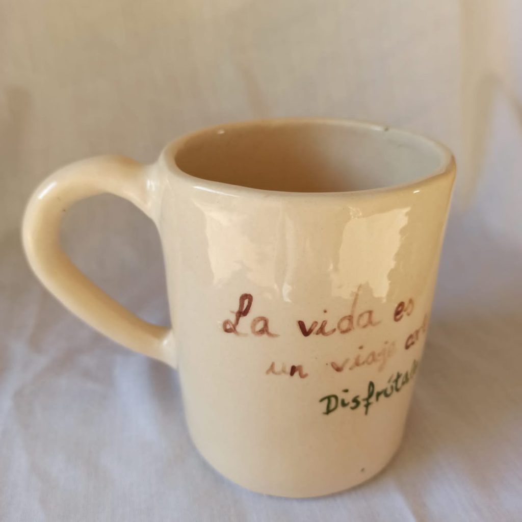 Taza de cerámica